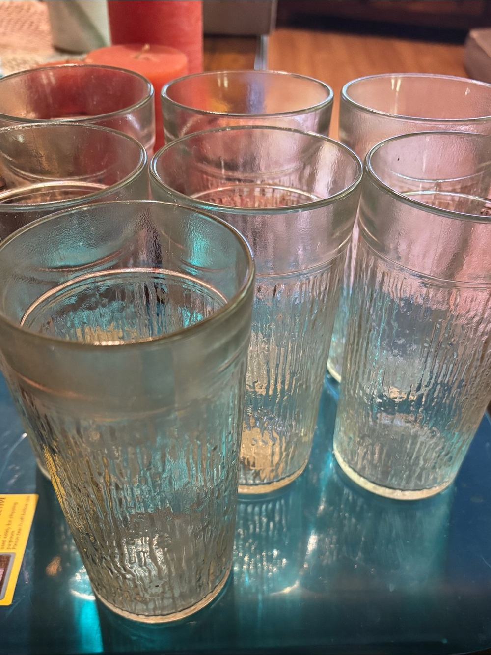 Vintage Kerr Glass Tumblers (7)